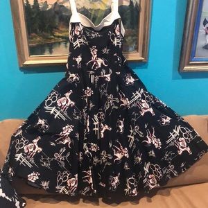 Pinup Couture Cowboy Print Nellie 2X